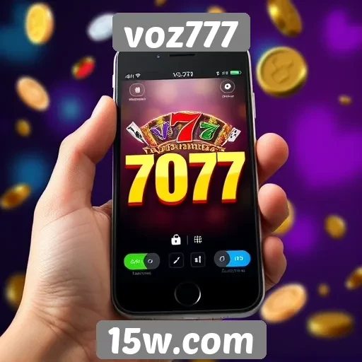 Experiência do usuário em dispositivos móveis no voz777