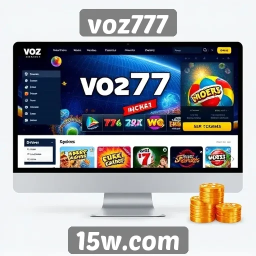 Interface e usabilidade do site voz777 aprimoradas